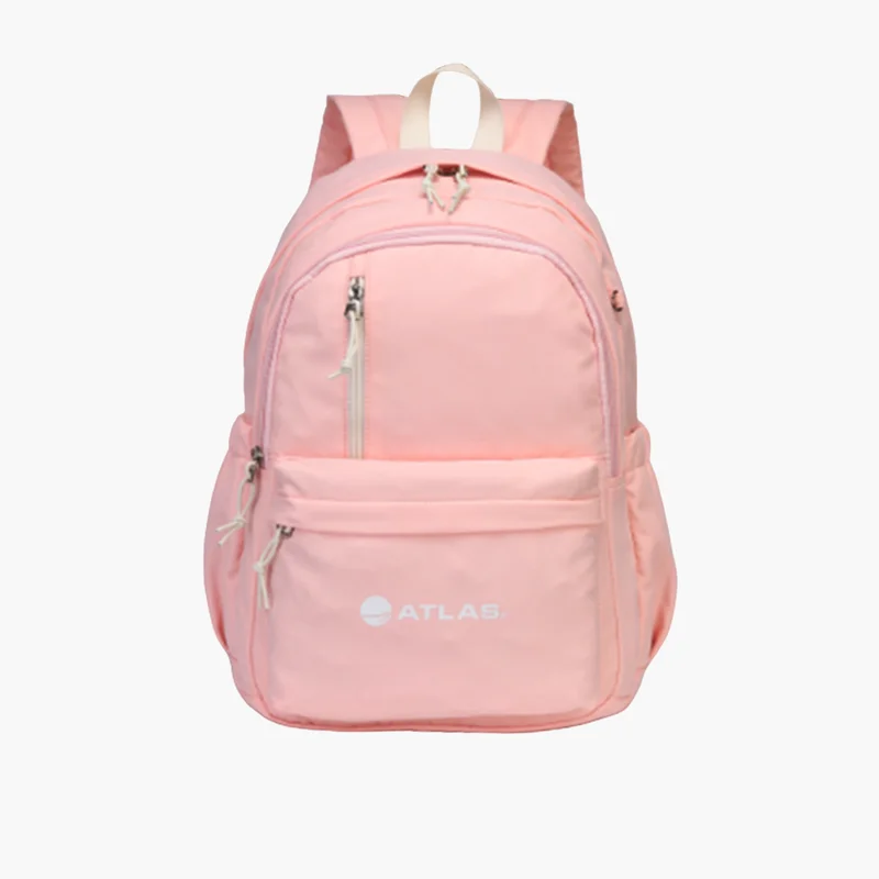 أطلس Pink Logo Detail Backpack for Kids